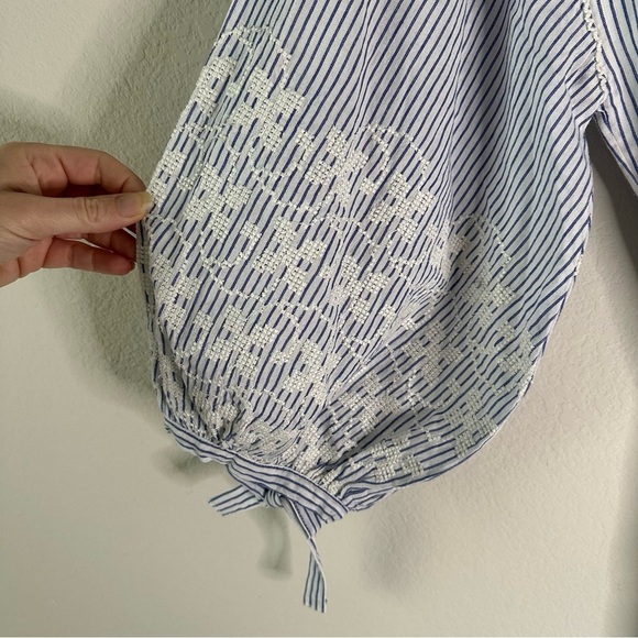 CLEOBELLA ASTERIA MIDI DRESS MIRAGE STRIPE SZ M - Picture 4 of 10